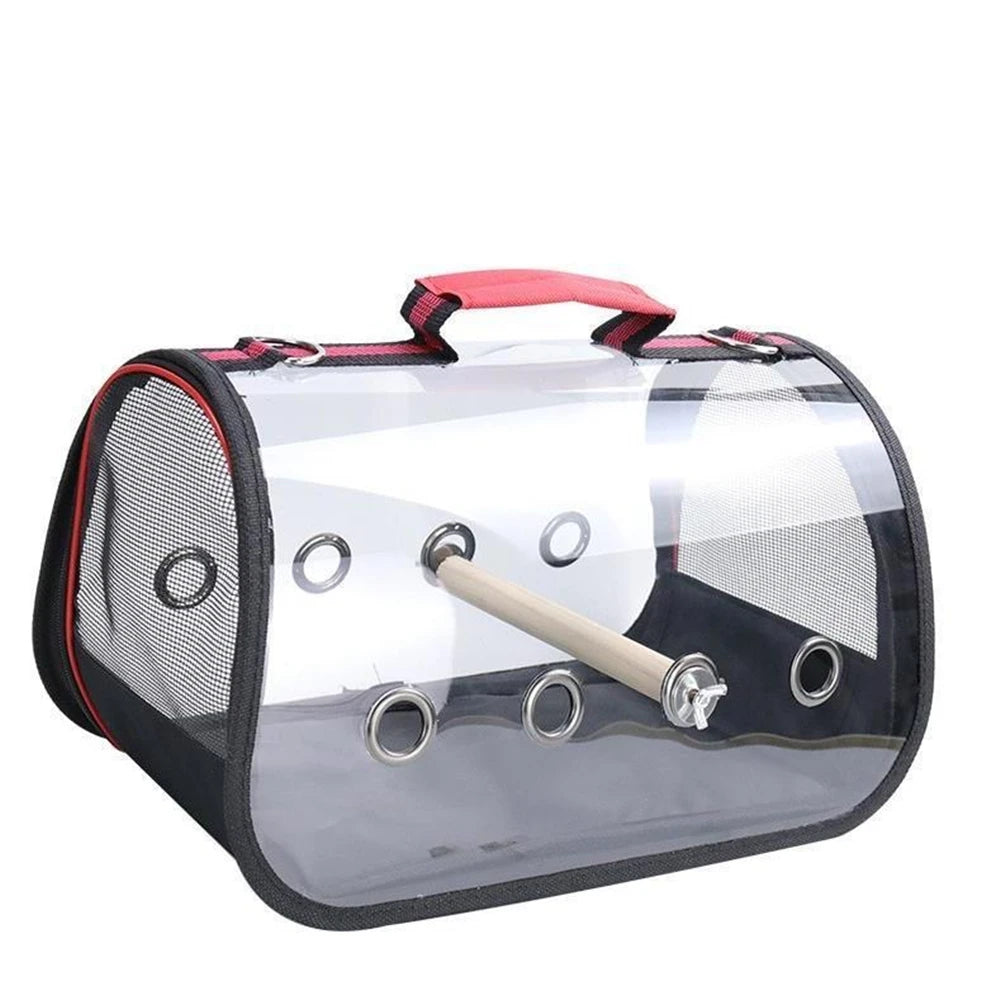 Bird Travel Carrier with Perch