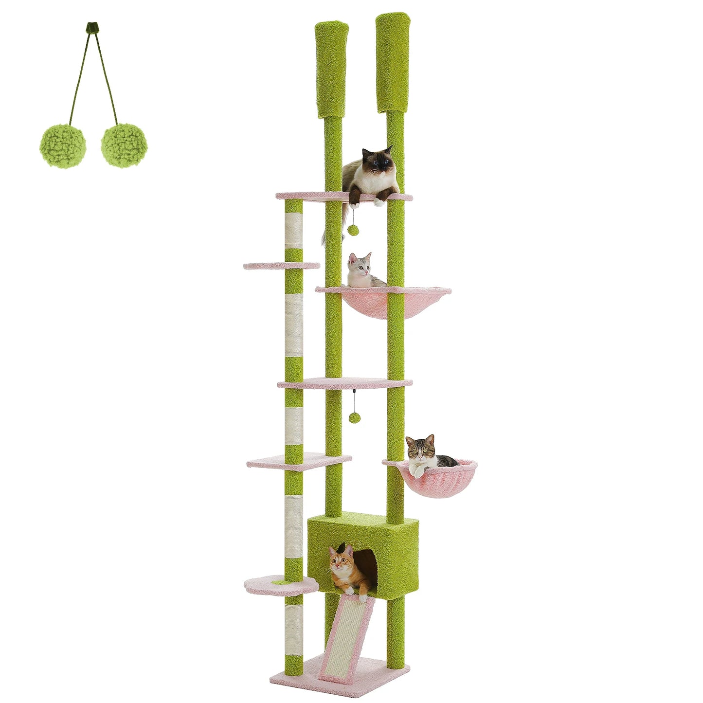 Cactus Cat Tree - Adjustable Height