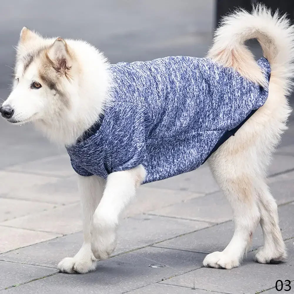 3XL-9XL Big Dog Warm Winter Jacket