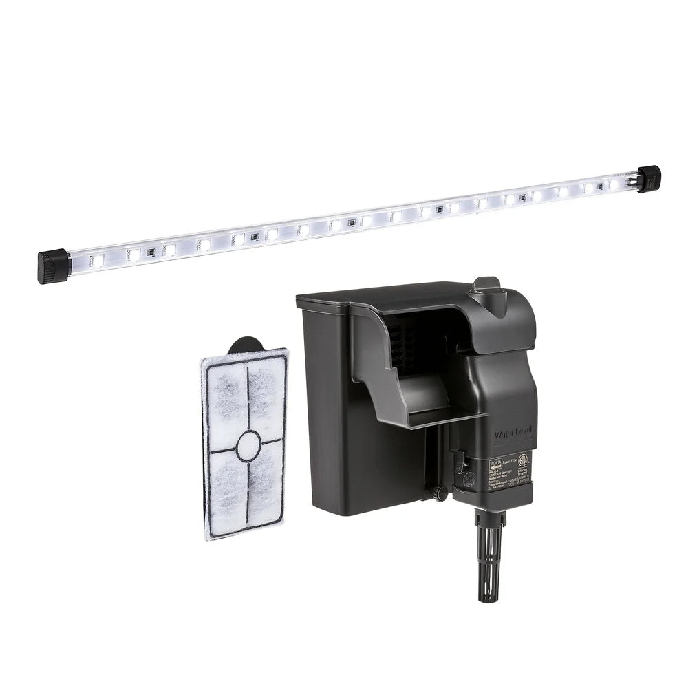 10 Gallon Glass Aquarium Starter Kit