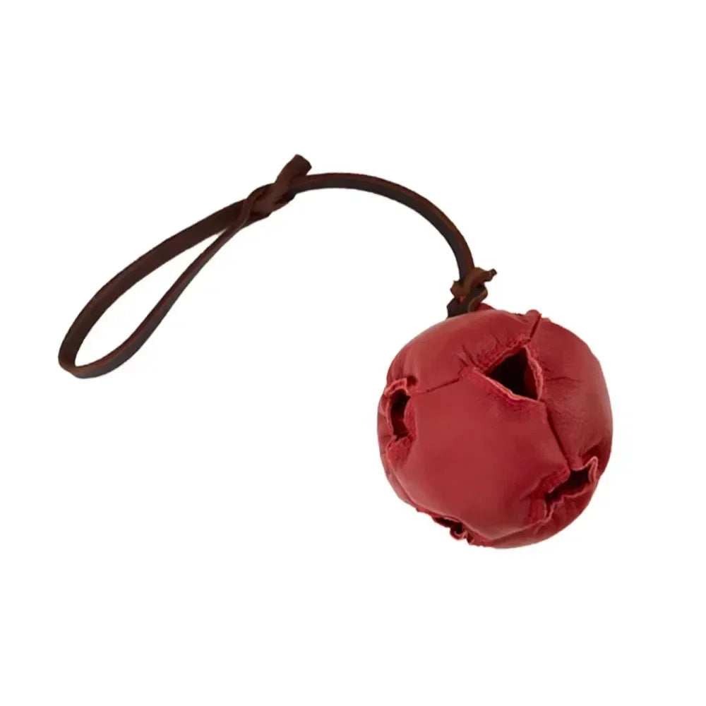 Leather Dog Training Ball Toy