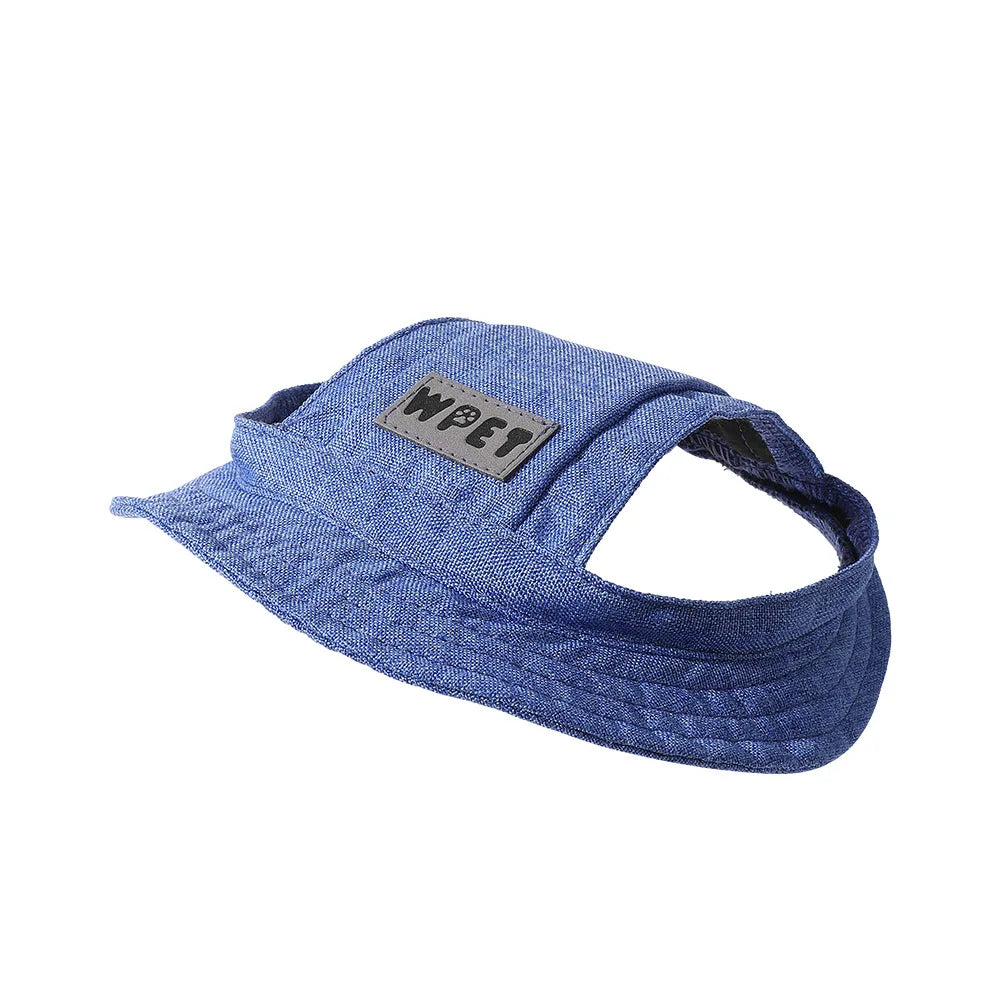 Adjustable Dog Hat with Ear Holes