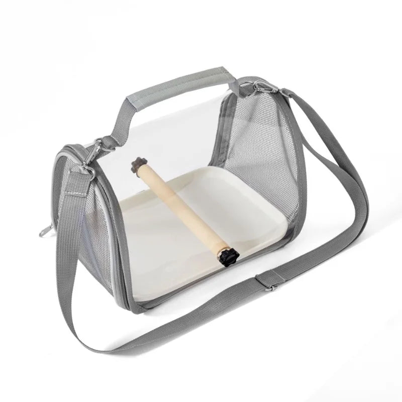 Travel Carrier for Small Bird, Lizard, Hamster