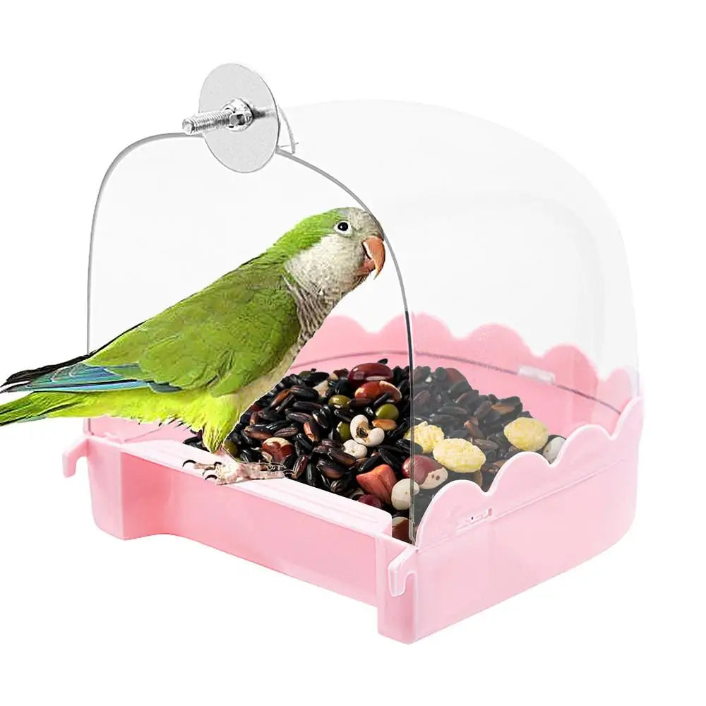 Spacious Bird Bath For Cage