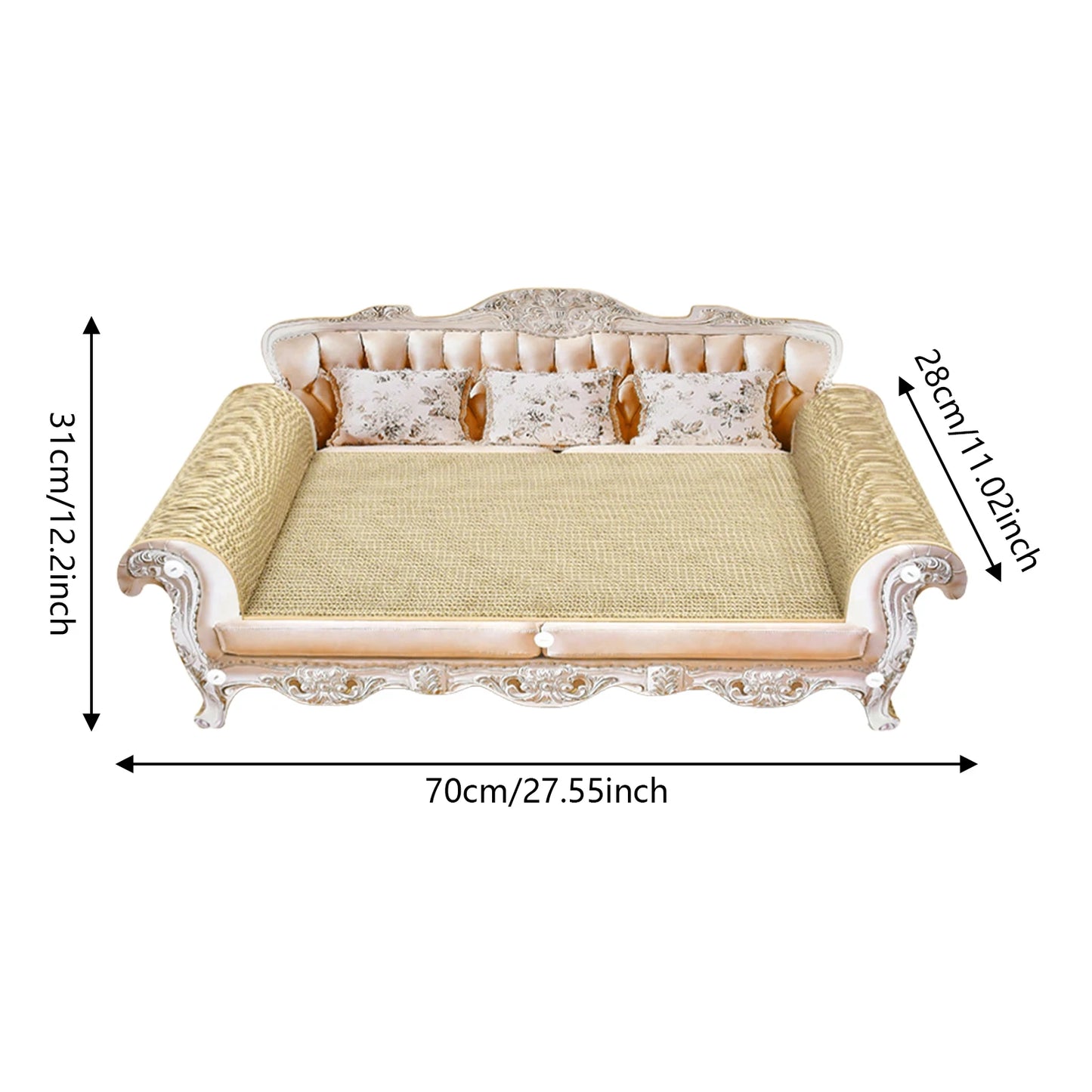 Large Cat Sofa Scratcher Couch