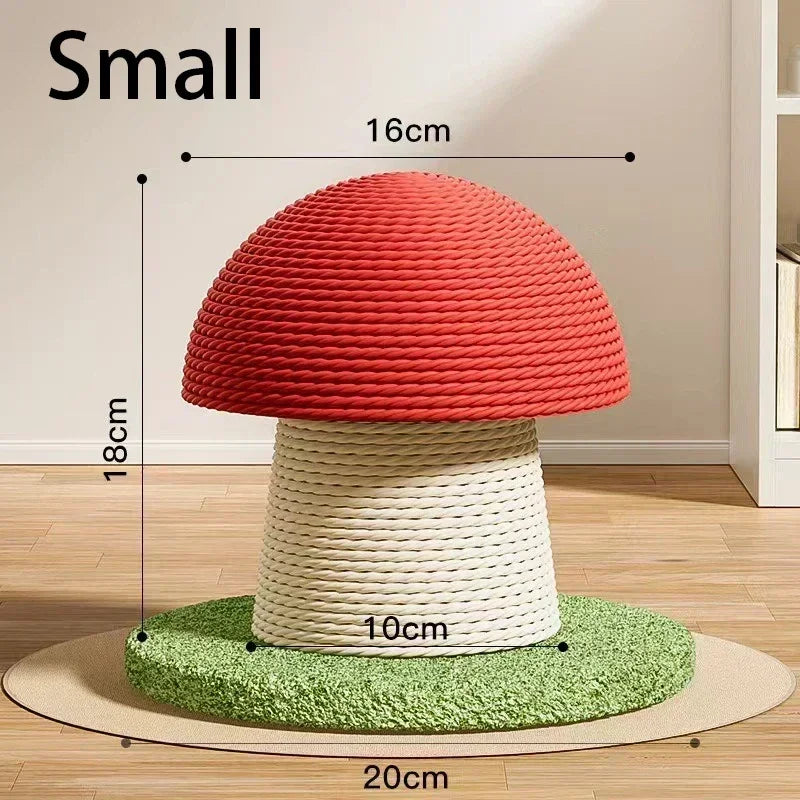 Cat Scratch/ Climbing Mushroom, Durable, Sisal