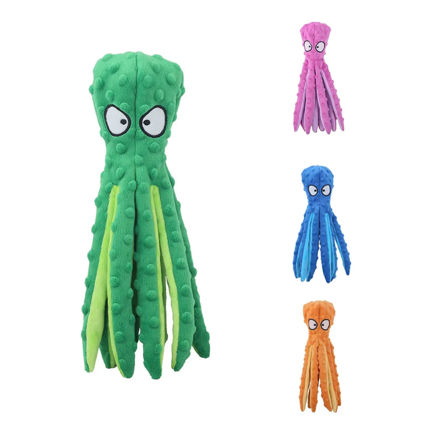 Interactive Pet Toy Octopus