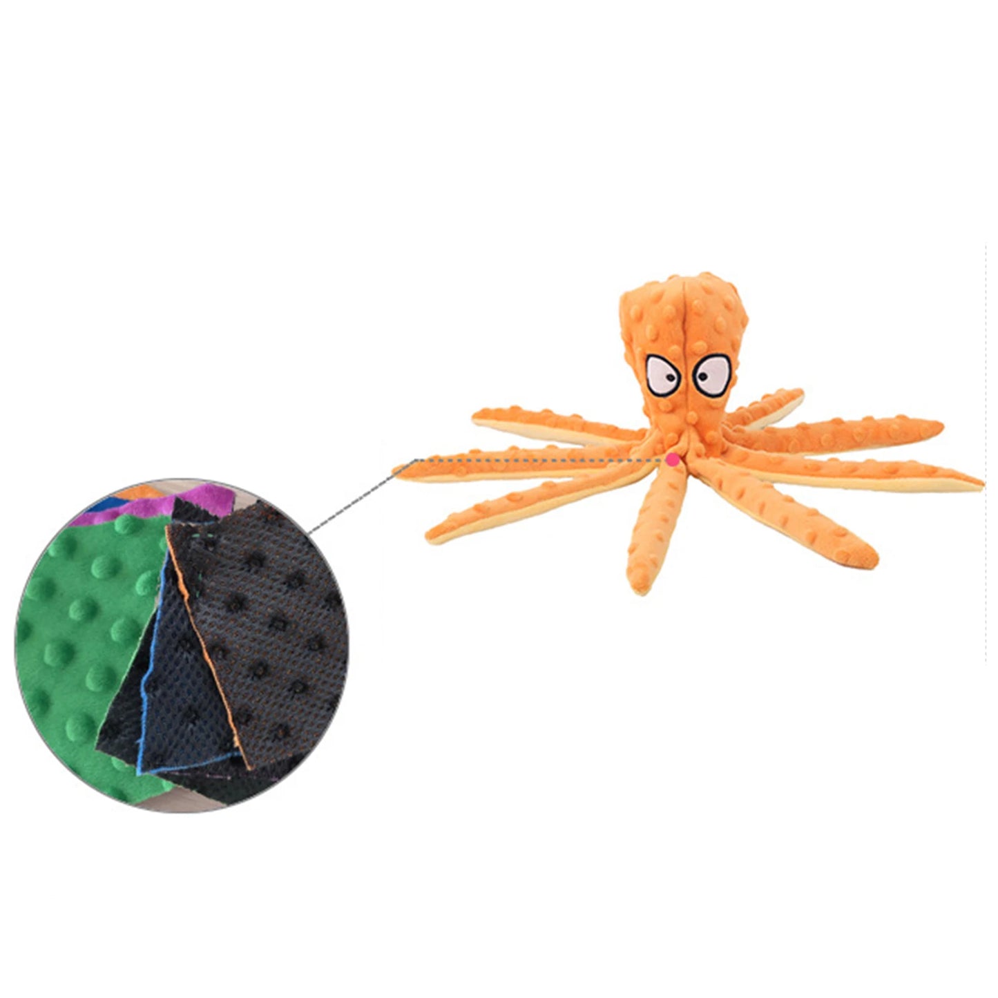 Interactive Pet Toy Octopus