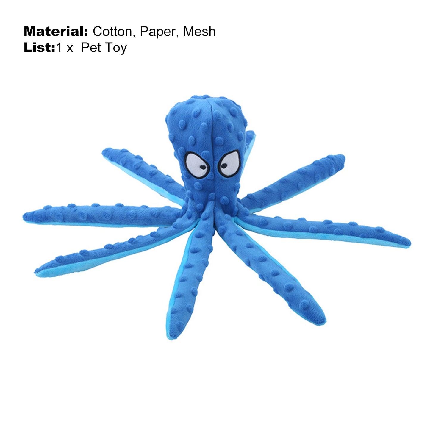 Interactive Pet Toy Octopus