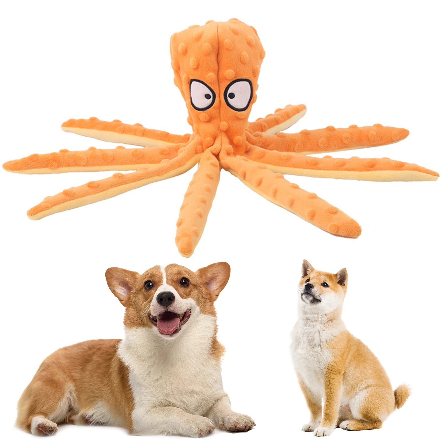 Interactive Pet Toy Octopus