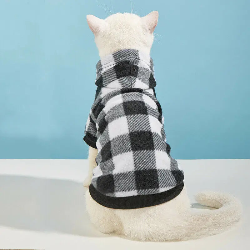 Plaid Cat Sweater