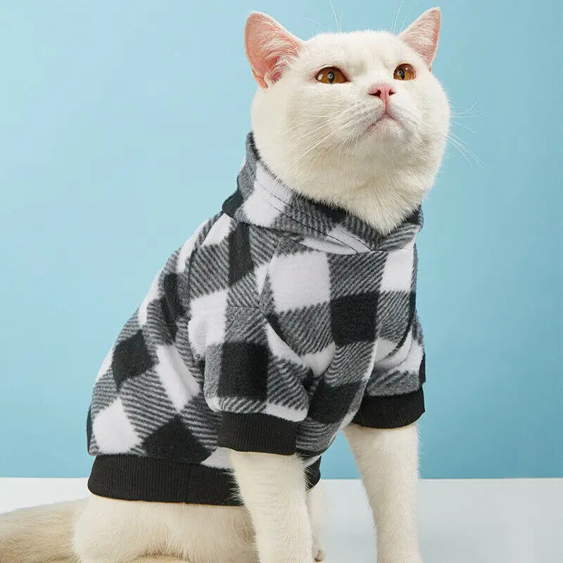 Plaid Cat Sweater
