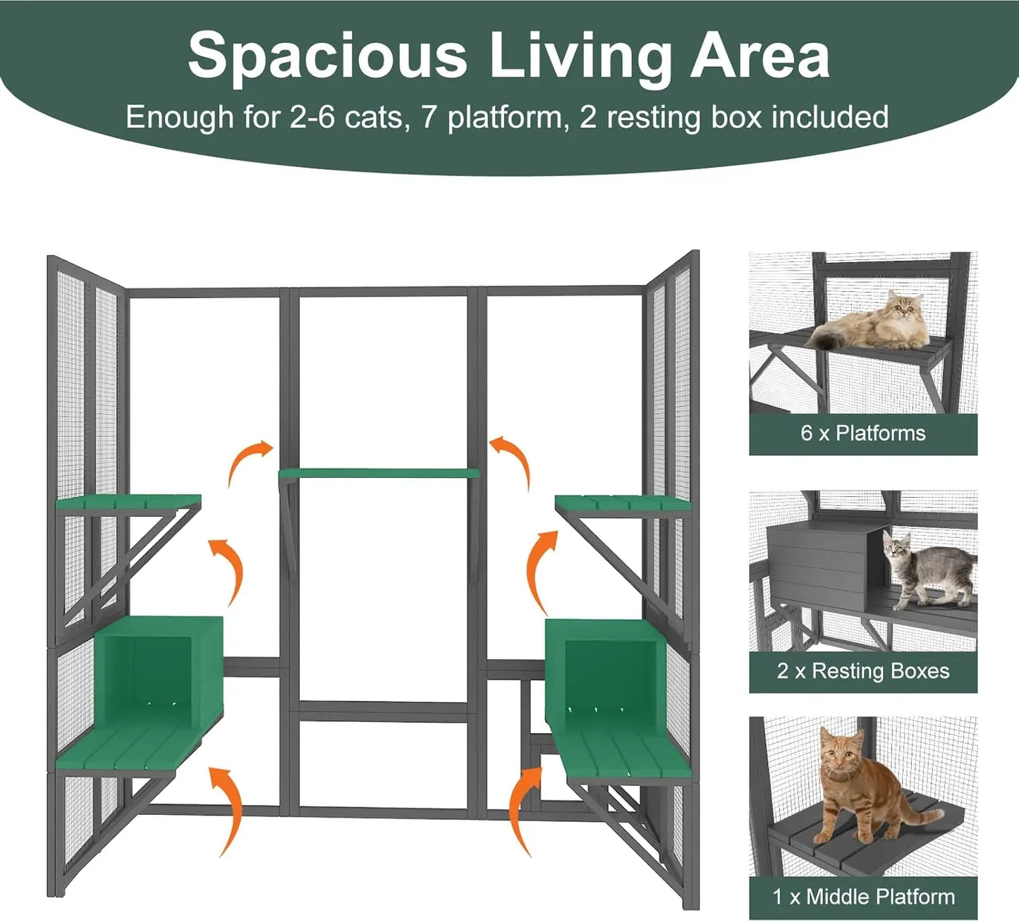 Catio Outdoor Cat Enclosure