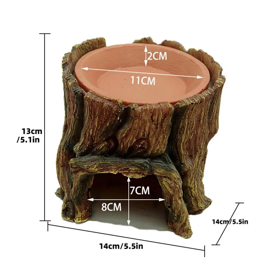 Reptile Cave, Feeding Habitat, Shelter