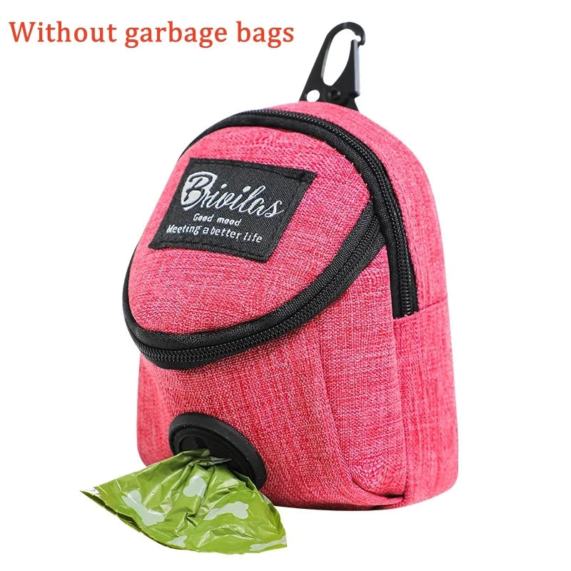 Dog Treat Pouch with Poop Bag Dispenser