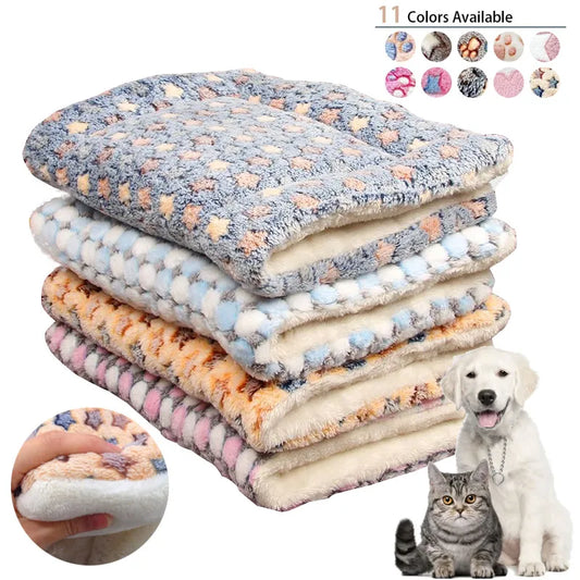 Plush, Washable Bed Mats for Cats /Small Dogs