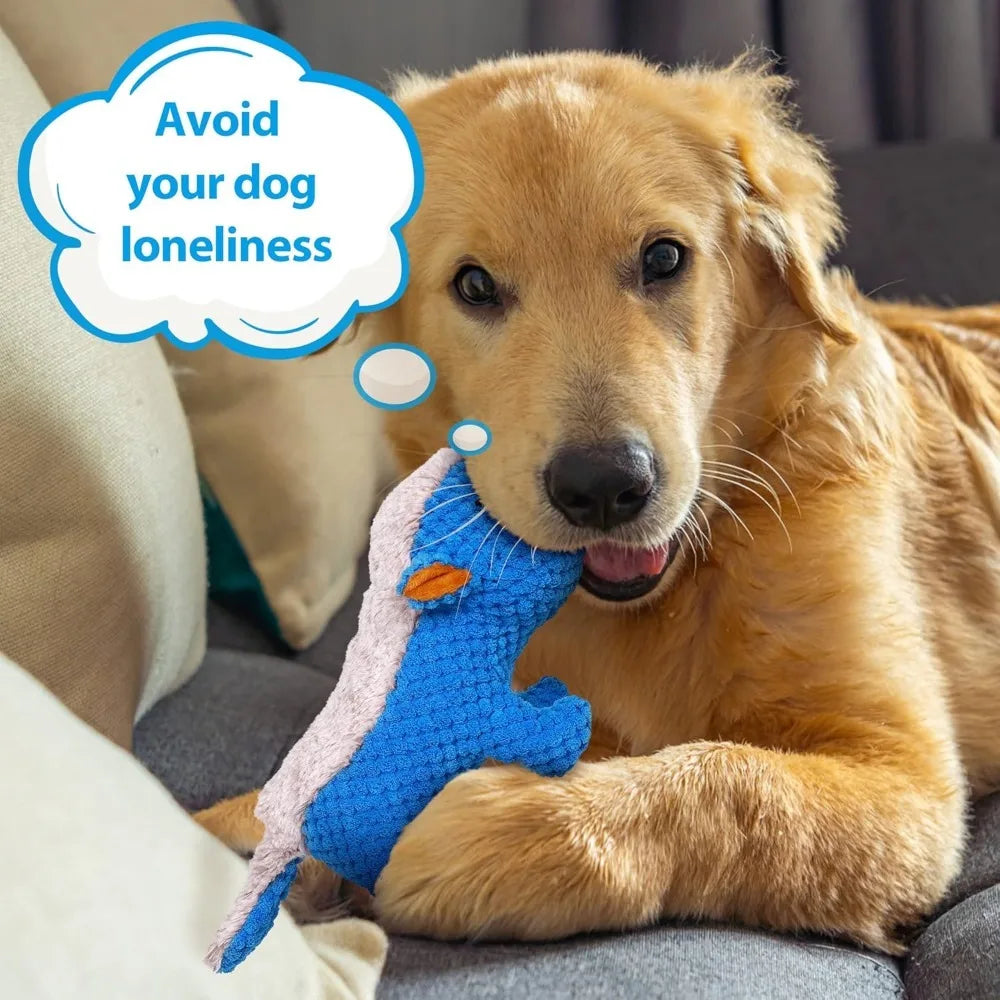 Indestructible Dog Squeaky Toy, Teething Chew