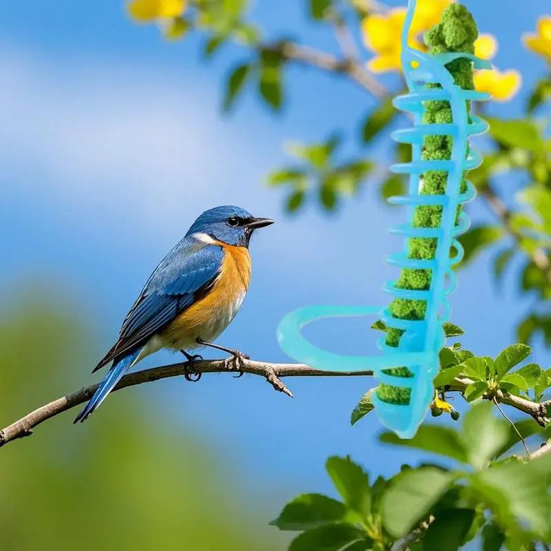 Bird Cage Hollow Basket Food Holder