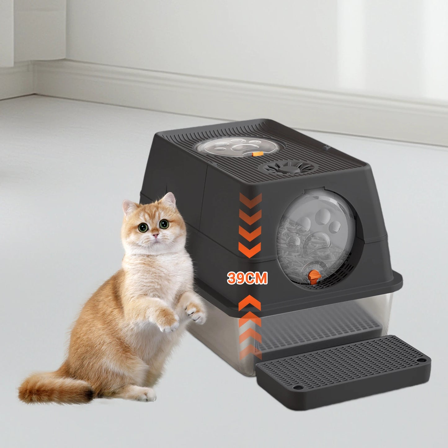 Stainless Steel Cat Litter Box