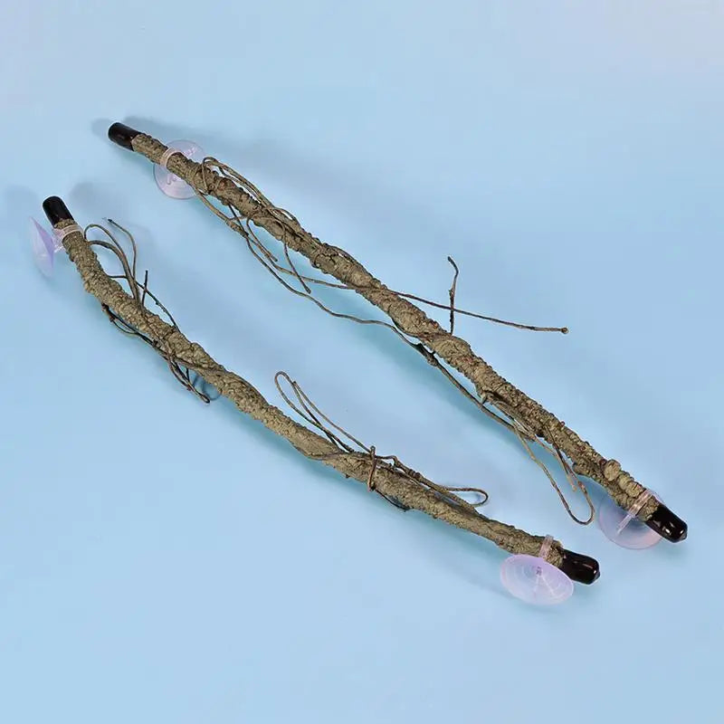 Climbing Branch For Terrarium, With Suction Cup