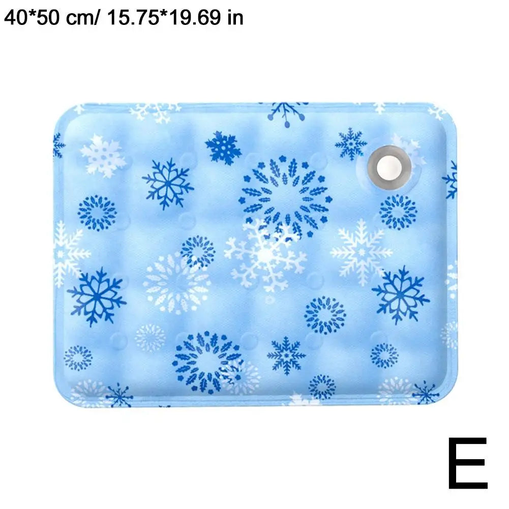 Cooling Pad Ice Mat Summer Pet Dry Ice Crystal Powder Water Injection Dog Cat Cool Mat Pet Summer Supplies