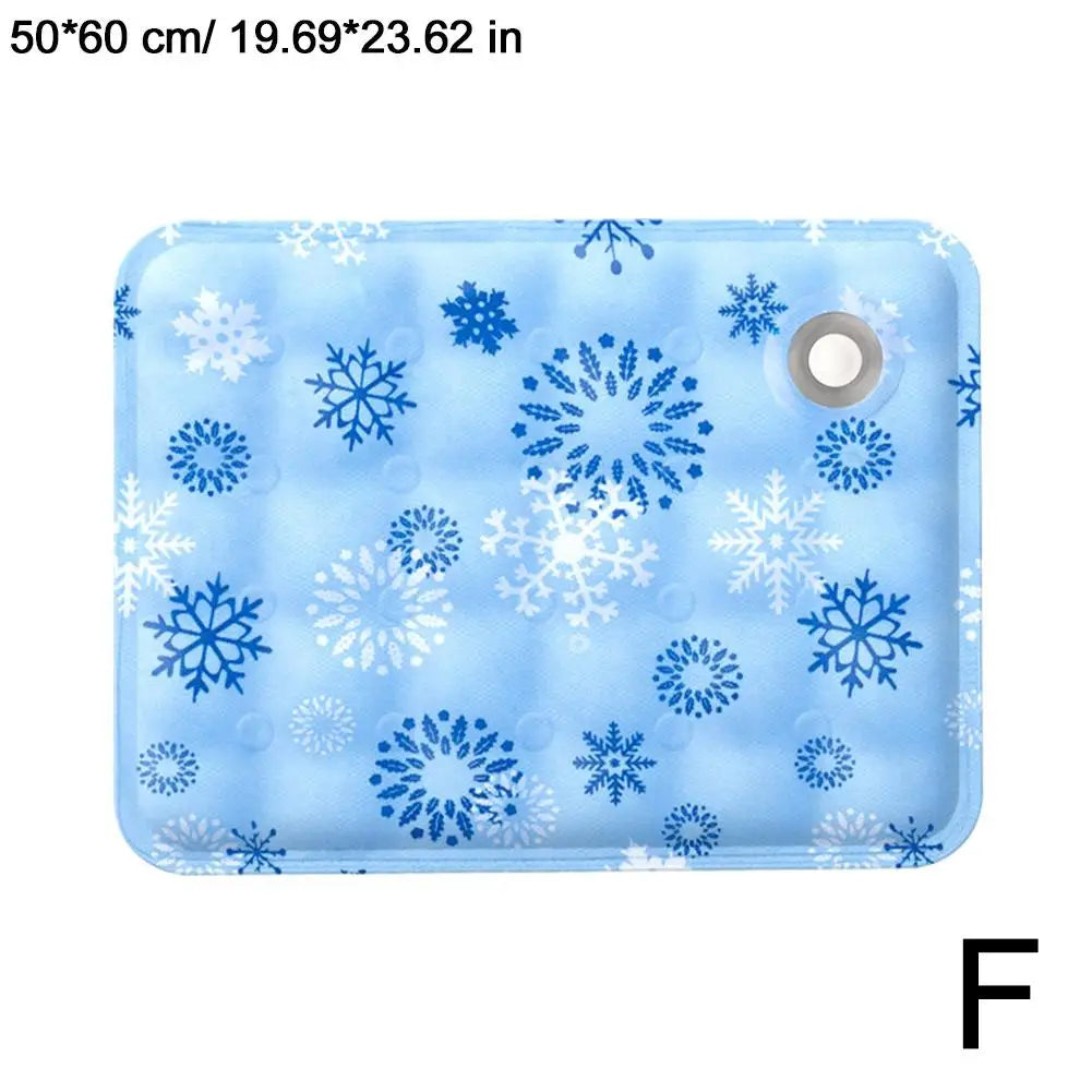 Cooling Pad Ice Mat Summer Pet Dry Ice Crystal Powder Water Injection Dog Cat Cool Mat Pet Summer Supplies