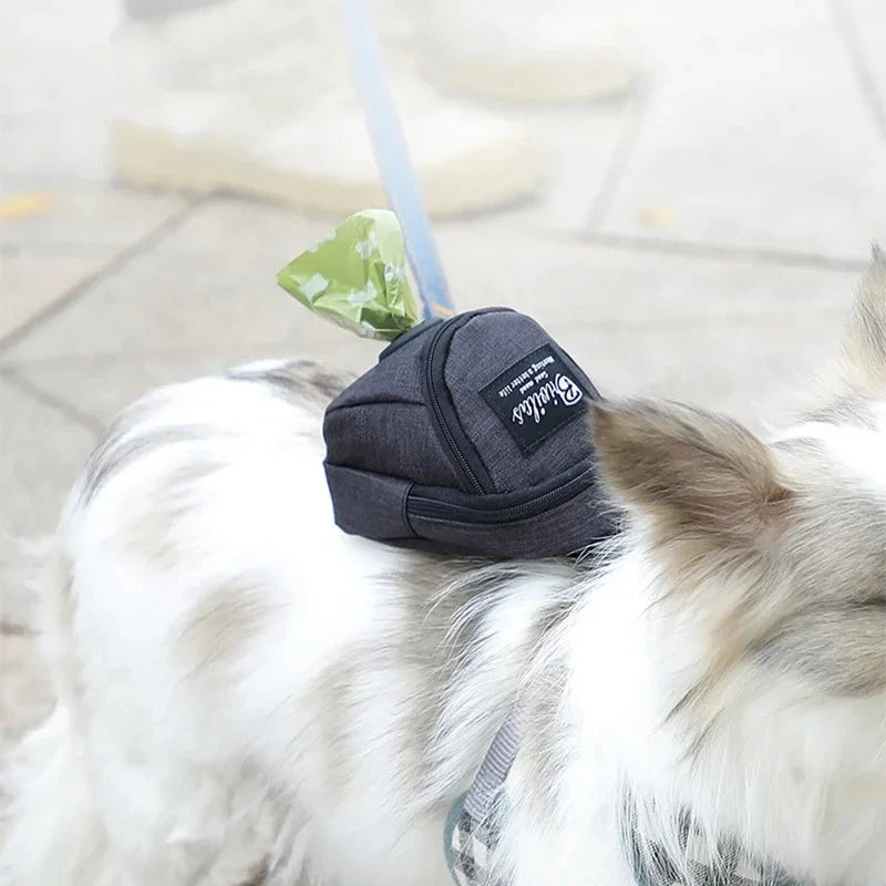 Dog Treat Pouch with Poop Bag Dispenser