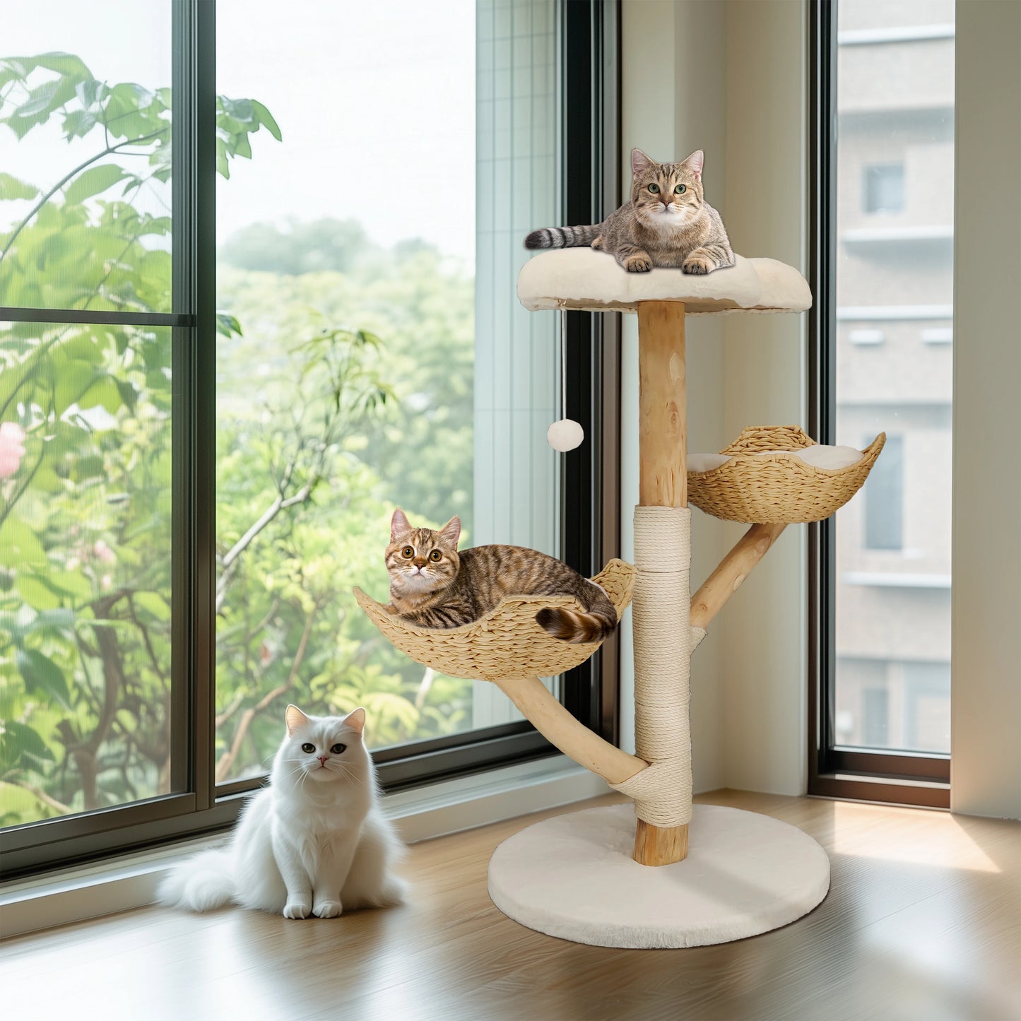 Cat Tower With Scratching Posts
