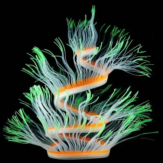 Silicone Sea Anemone Aquarium Decor