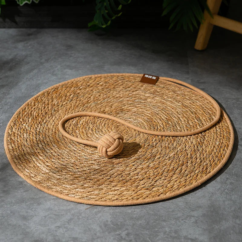 Cat Scratcher Rattan Mat