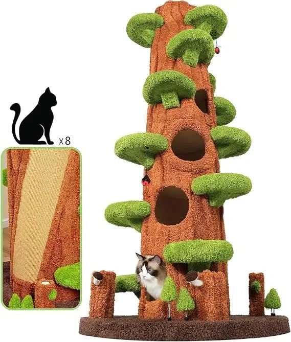 Cat Tower With Scratching Post
