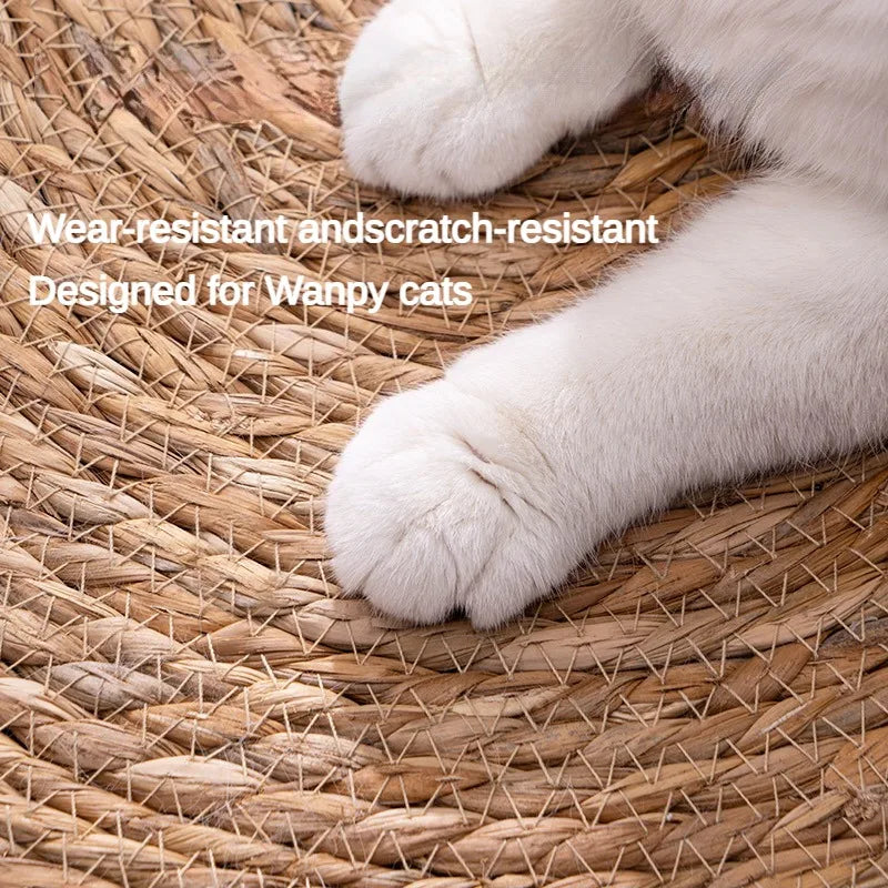 Cat Scratcher Rattan Mat