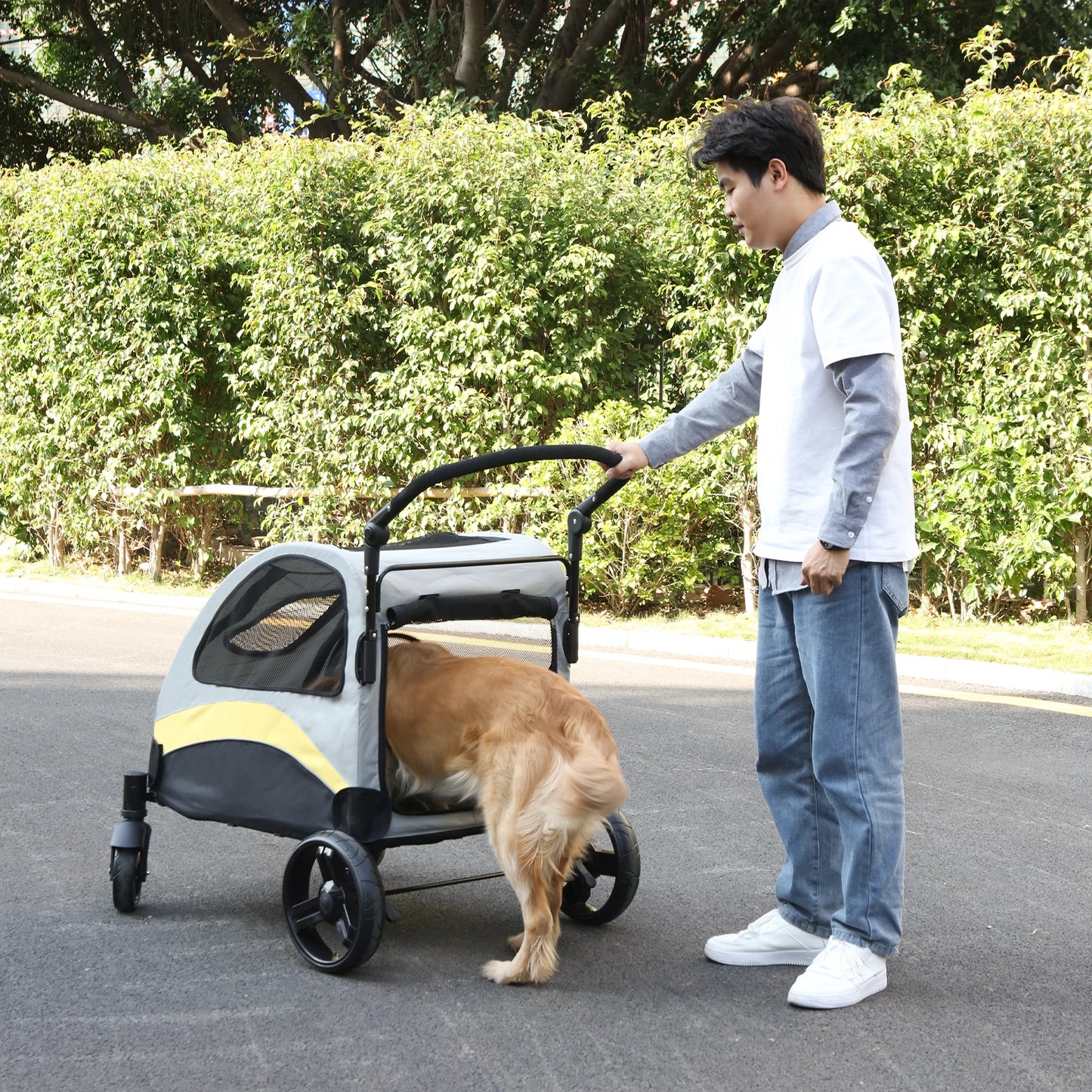 Breathable Large Dog Stroller