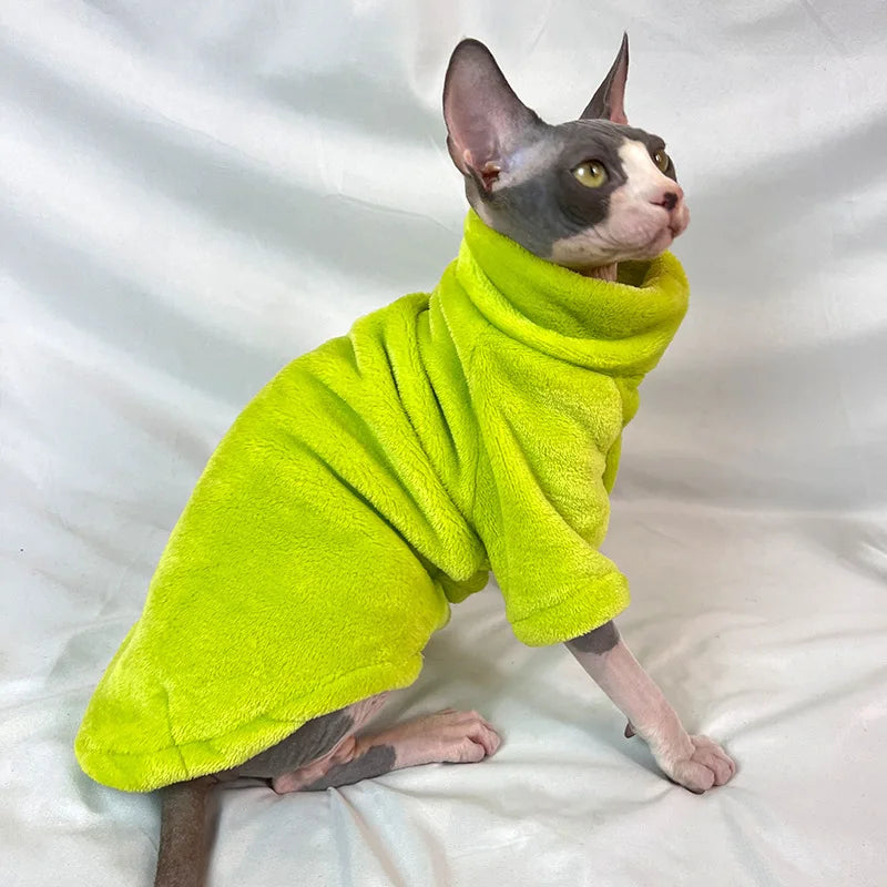 Cat Turtleneck Sweater