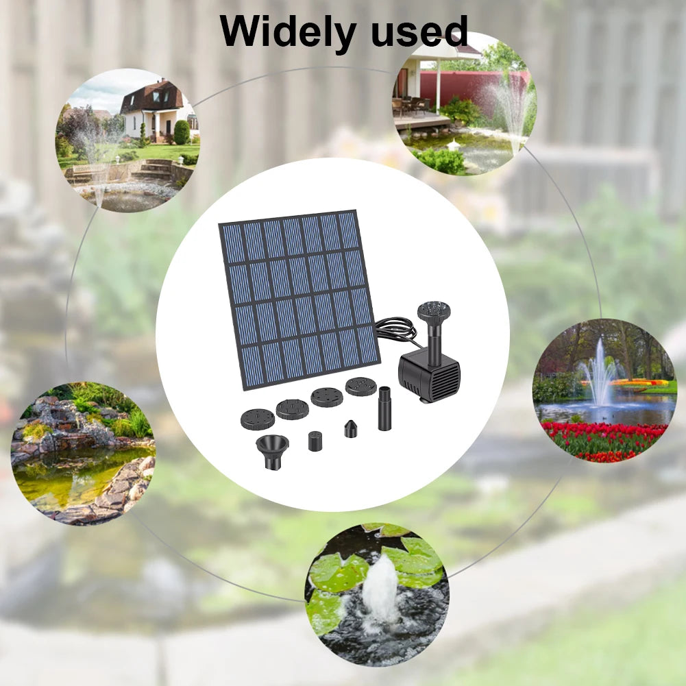 Solar Water Fountain Pump
