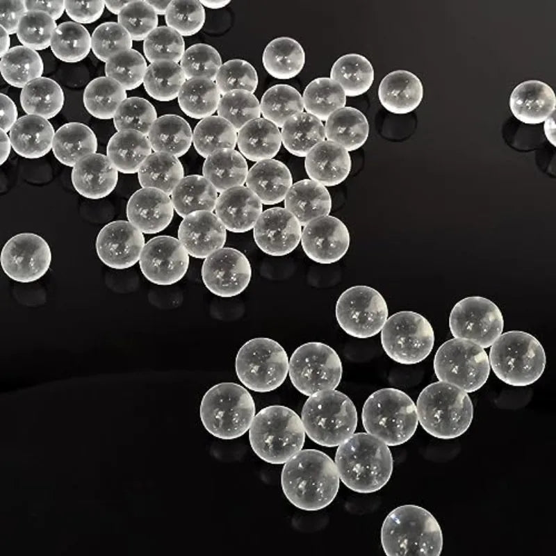 120 Pieces Glass Marble Aquarium Decor