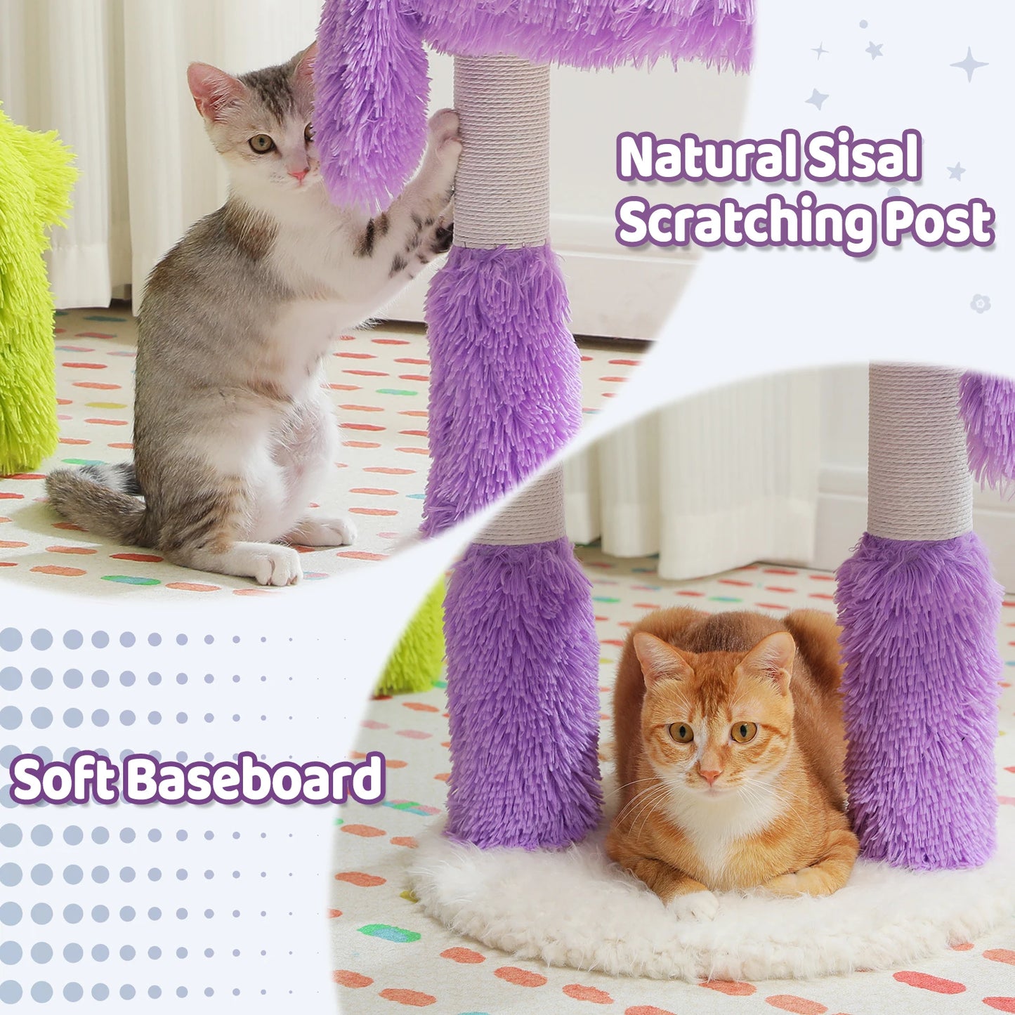 Small Cat Tower With Sisal Posts