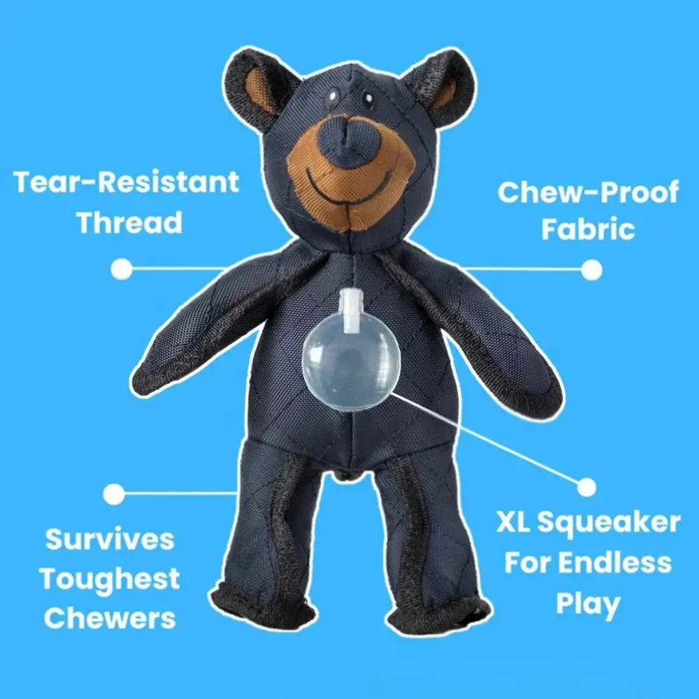Indestructible Bear Chewable Dog Toy