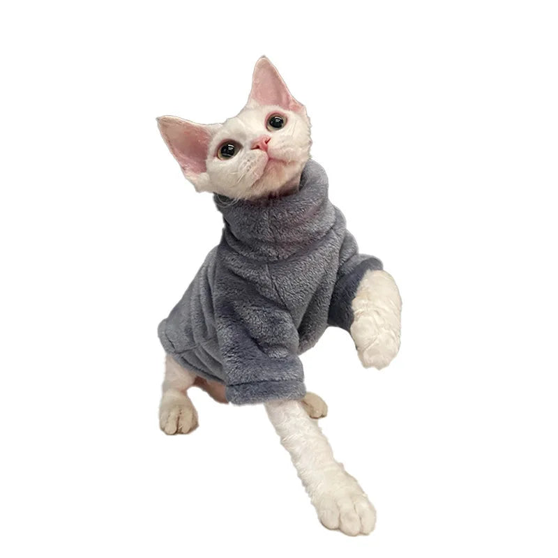 Cat Turtleneck Sweater