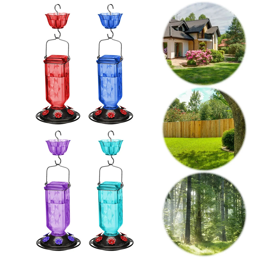 Plastic Hummingbird Nectar Feeder