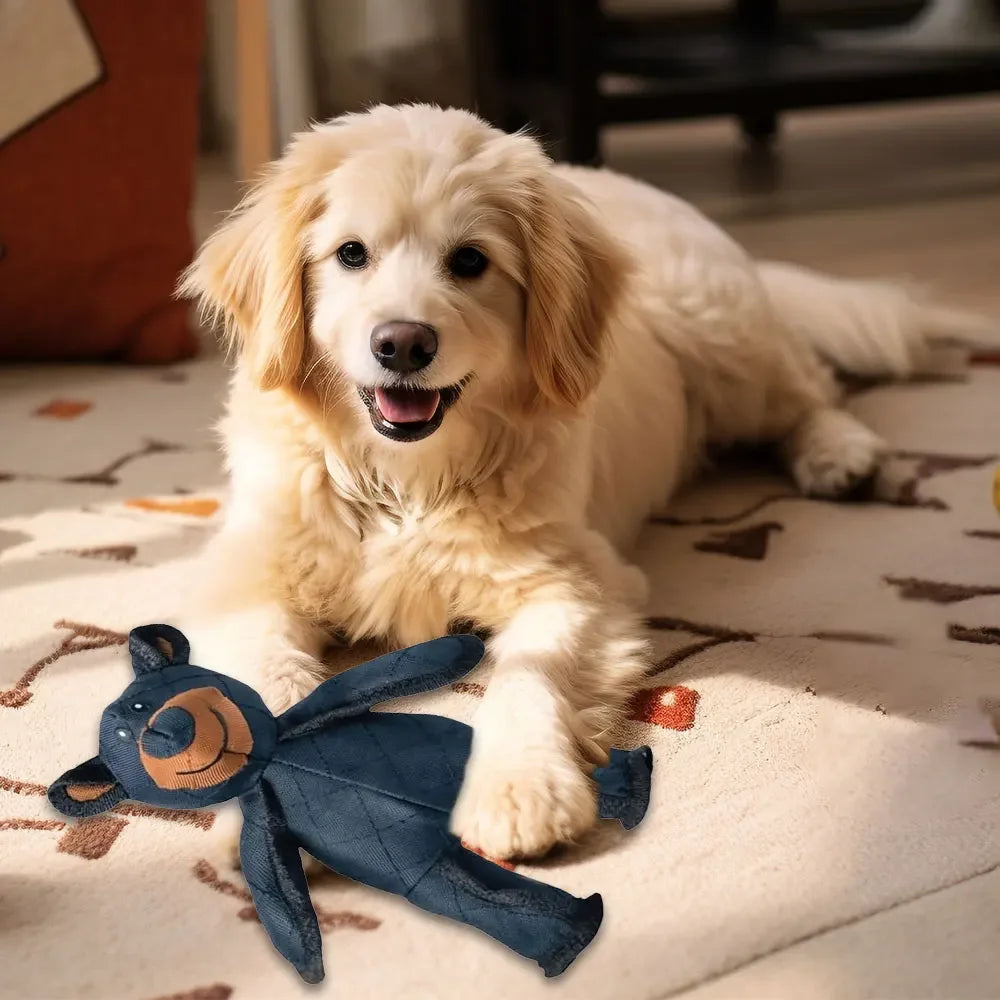 Indestructible Bear Chewable Dog Toy