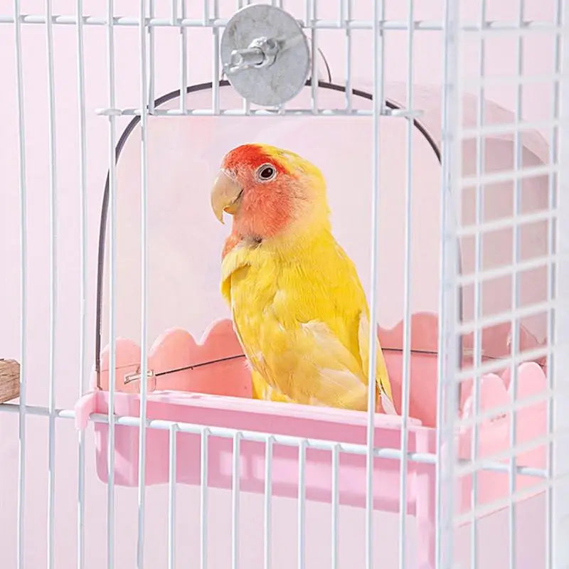 Spacious Bird Bath For Cage