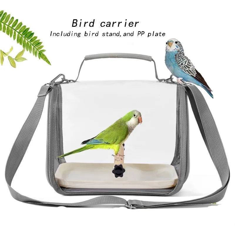 Travel Carrier for Small Bird, Lizard, Hamster