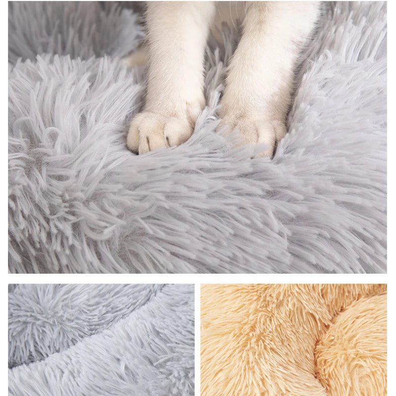 Comfortable, Washable  Ultra Soft Round Dog /Cat Bed