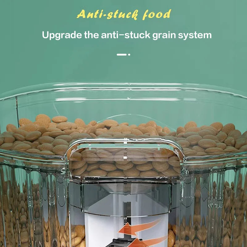 cat automatic feeder dog fixed feeding machine cat food dog food wifi remote smart cat pet food dispenser