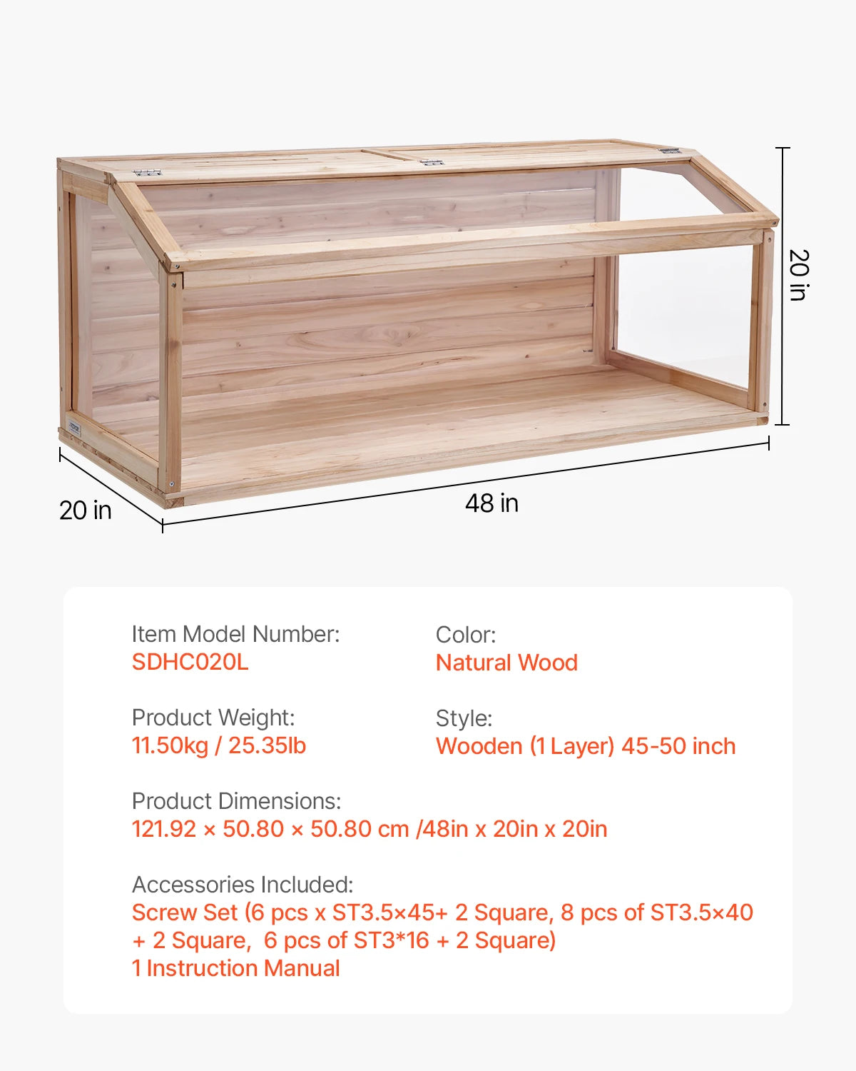 Wooden Gerbil Habitat with Openable Top