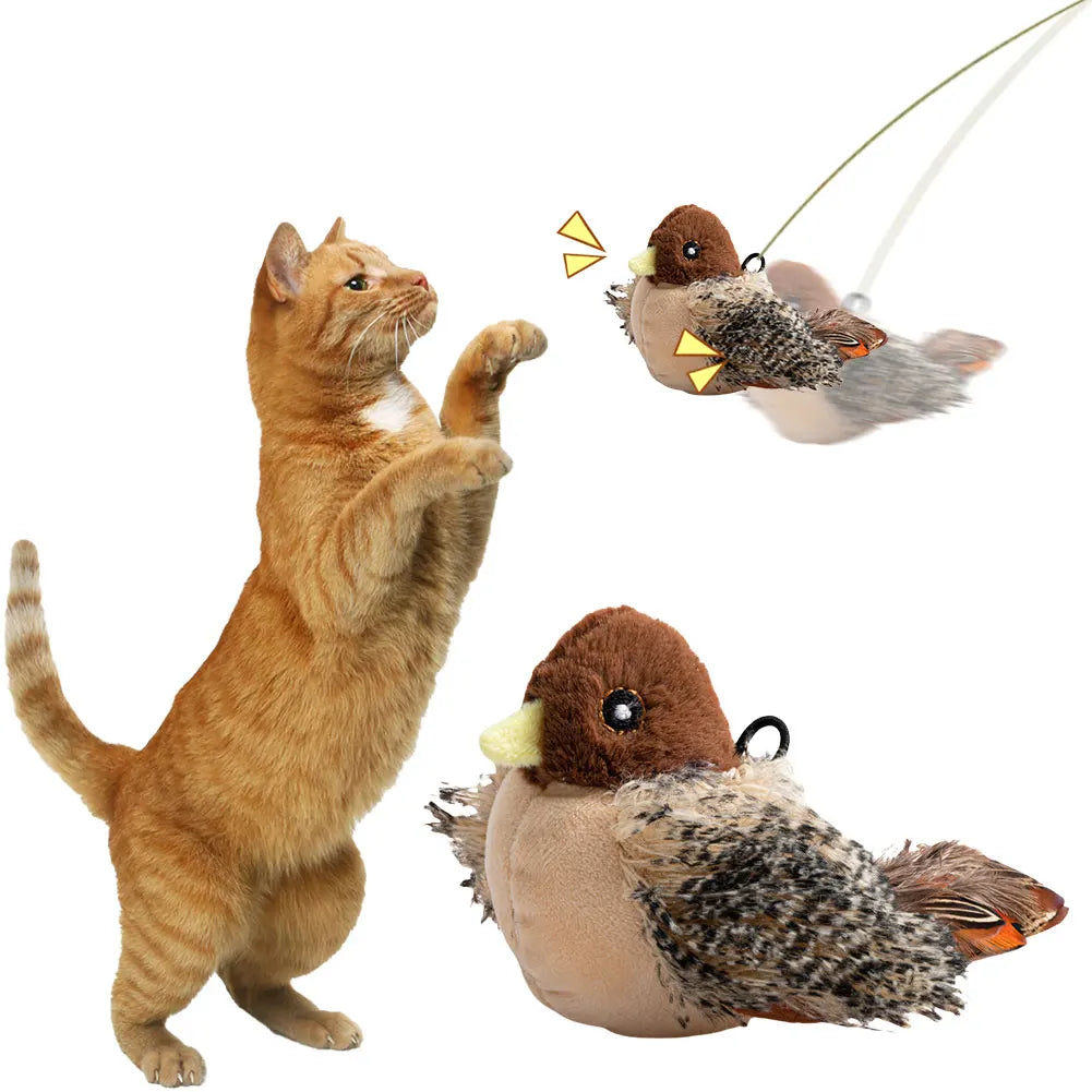 Flapping Bird Interactive Cat Toy