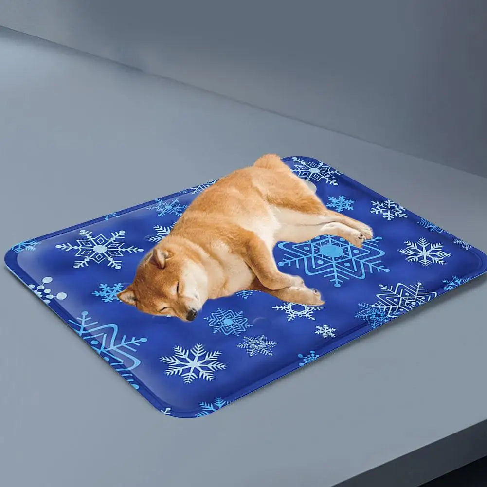 Cooling Pad Ice Mat Summer Pet Dry Ice Crystal Powder Water Injection Dog Cat Cool Mat Pet Summer Supplies
