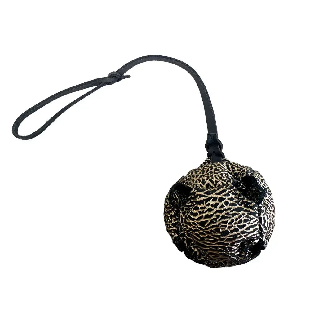 Leather Dog Training Ball Toy