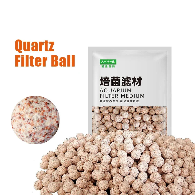 Aquarium Filter Media, Quartz